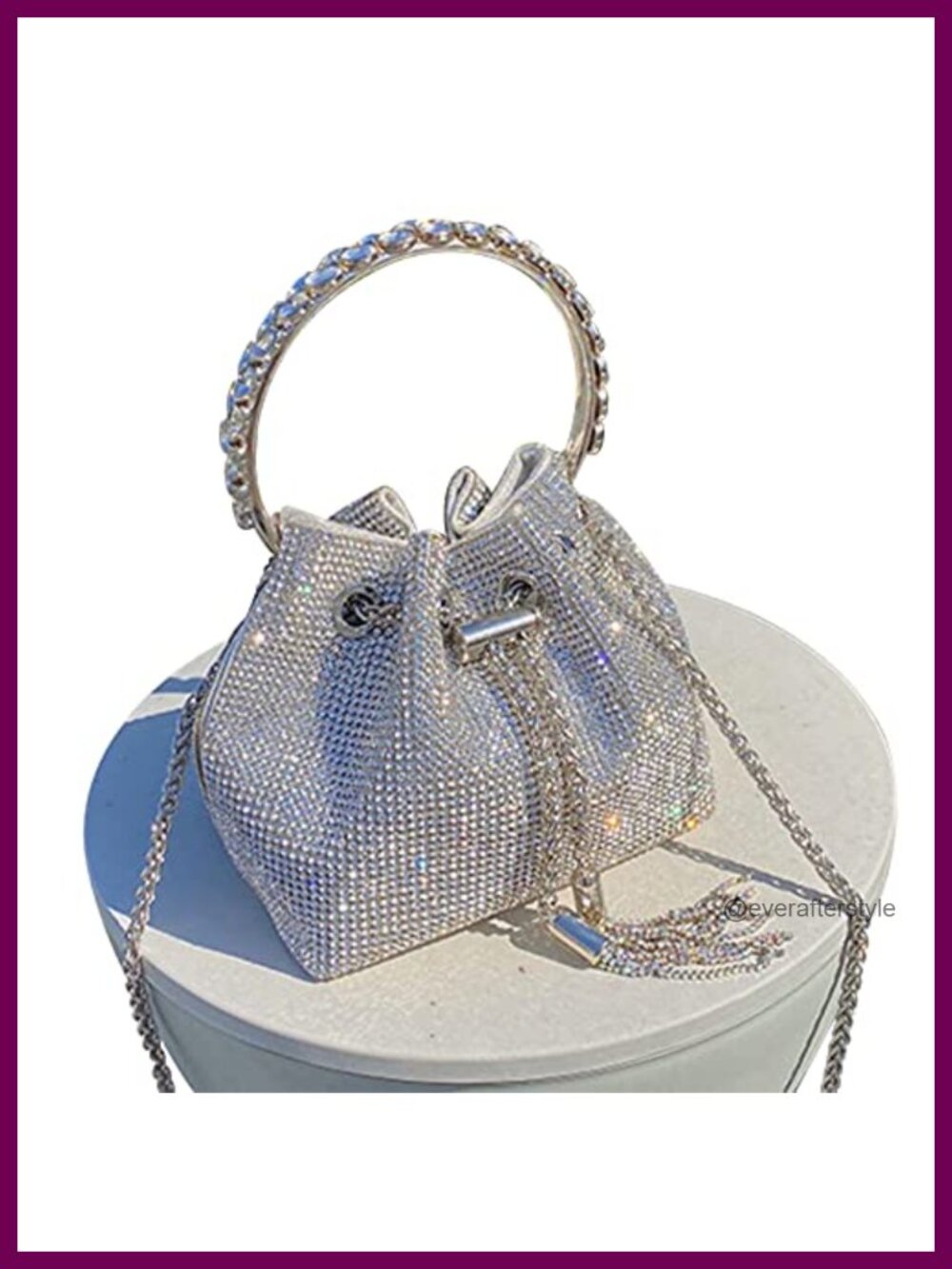 Rhinestone Evening Bag Sparkly Diamond Clutch Purse for Women Party Prom